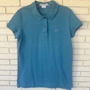 Women's Blue Polo Shirt